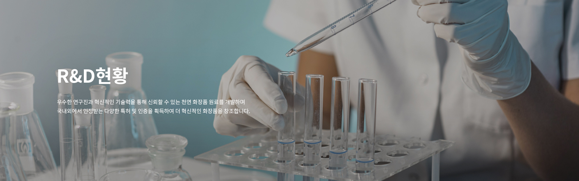 R&D 배너